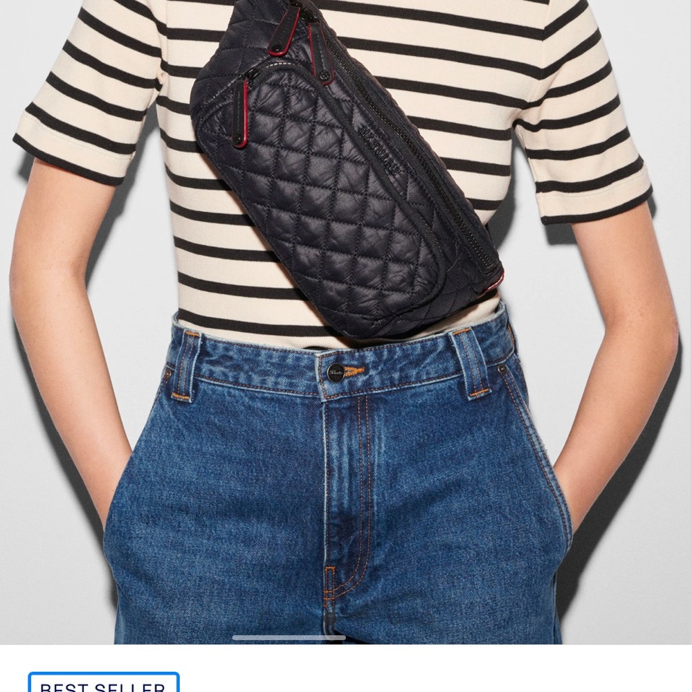 Black Crossbody Bag (metro sling)